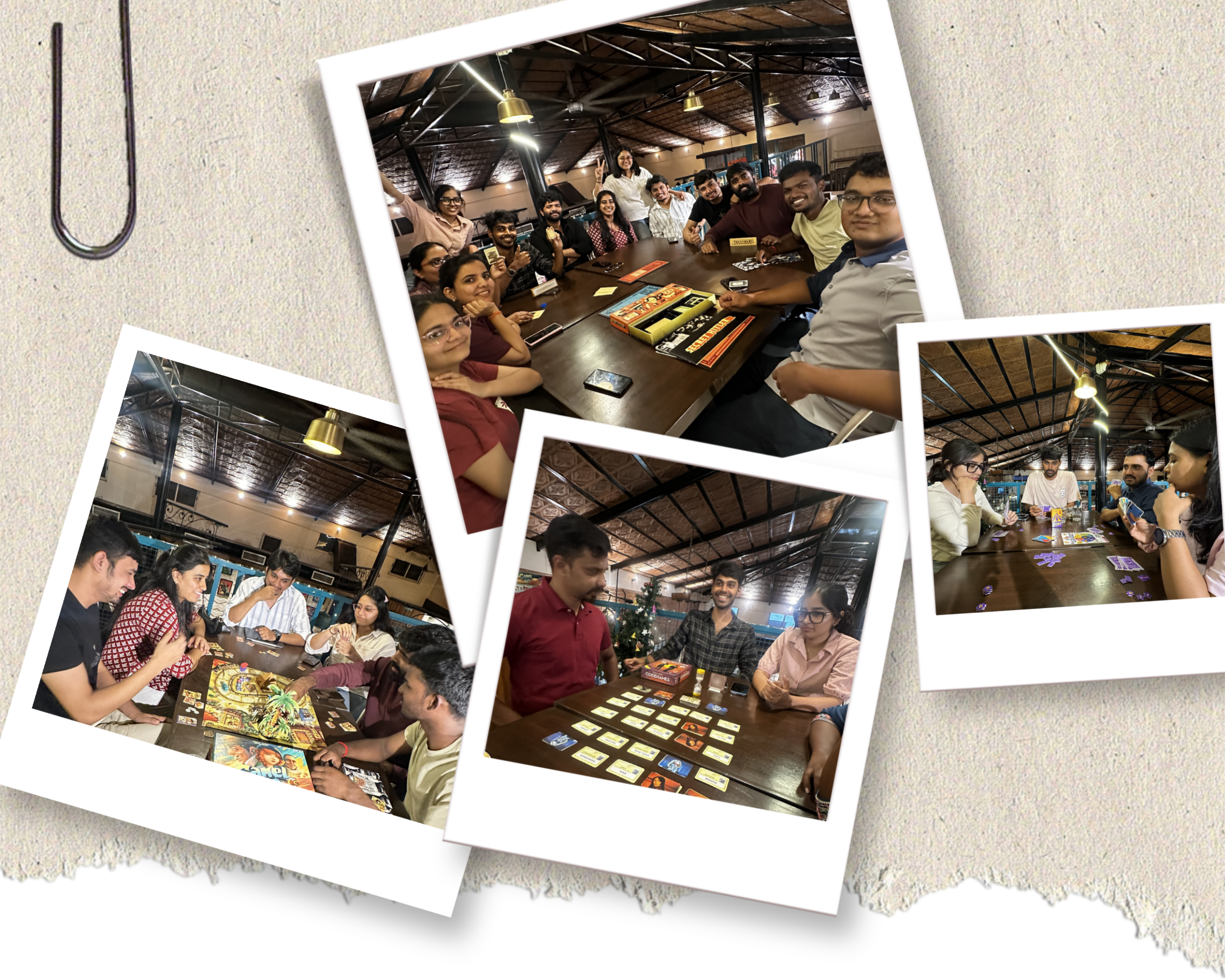 Community playing games